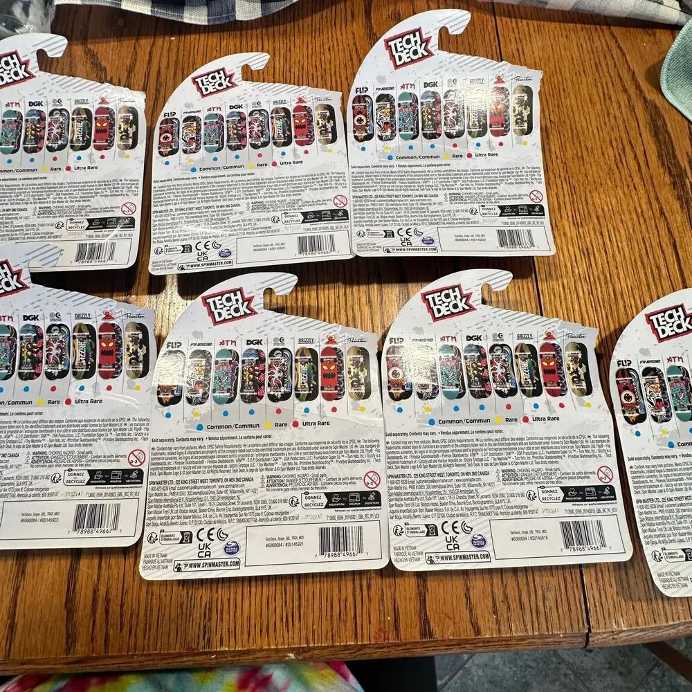 Lot of 8 Tech Deck Steele Series Target Exclusive Spin Master Skateboard *Read